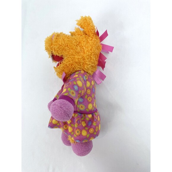 Toy Jim Henson Pajanimals Sweetpea Sue Plush Toy 8” Pink Dress Orange Fur - Picture 4 of 5